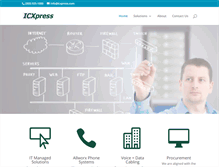 Tablet Screenshot of icxpress.com